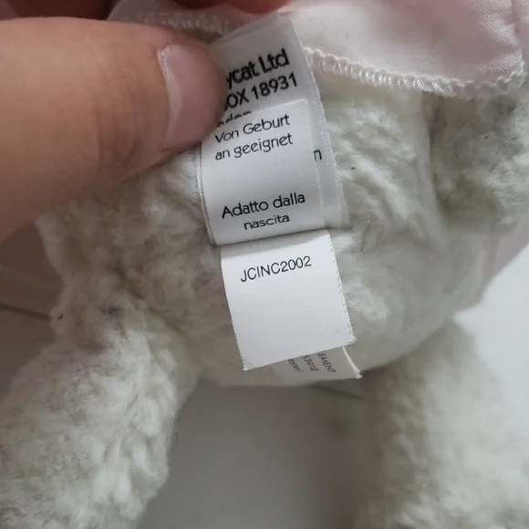 Jellycat RARE RETIRED Ivory I Am Ballerina Bella Bunny Soft - Picture 7 of 11